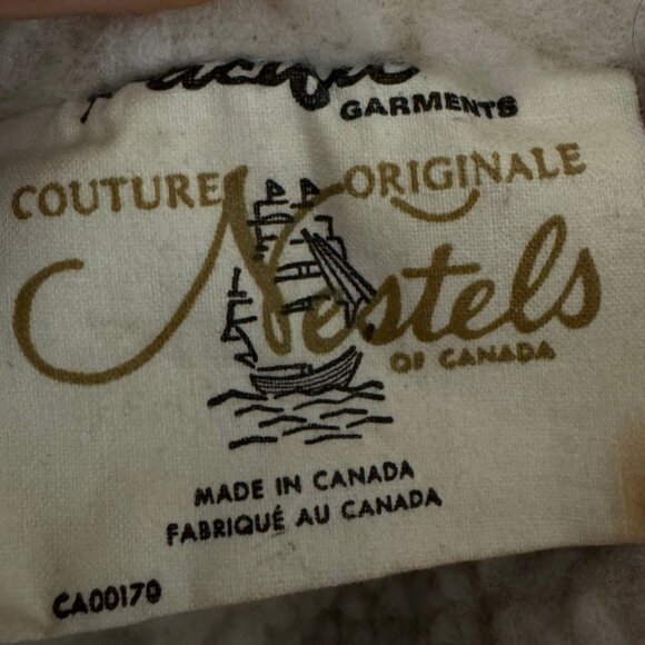 Purple Suede Sheepskin Shearling Leather Vintage Fur Penny Lane Long Maxi Coat S - Picture 8 of 12